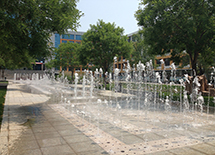 金隅科技学校喷泉